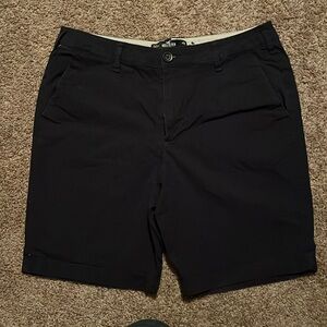 Hollister flat front short, 9 inch size 34